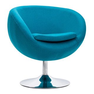 Lund Modern Bucket seat Island Blue Arm Chair