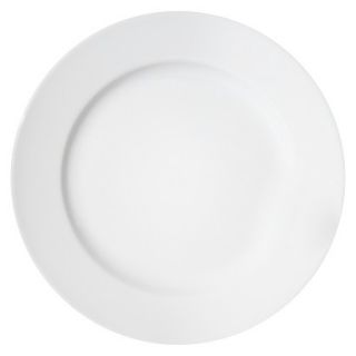 Threshold Rimmed Dinner Plate Set of 4   White (11)