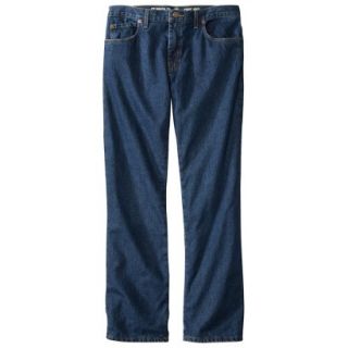 Dickies Mens Relaxed Straight Fit Flannel Lined Jean   Stone Washed Blue 36x34