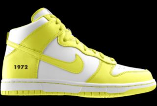 Nike Dunk High Be True iD Custom Kids Shoes (4y 6y)   Yellow