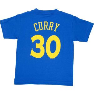 Golden State Warriors Stephen Curry Profile NBA Kids Name And Number T Shirt