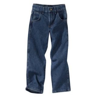 Boys Husky Legendary Gold by Wrangler Medium Wash Relaxed Fit Jeans 12H