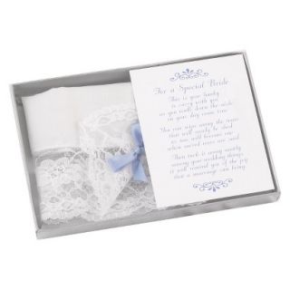Bridal Bow Handkerchief   Blue