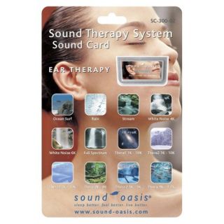 Sound Oasis Ear Therapy Sound Card for Sound Machine (S 650)