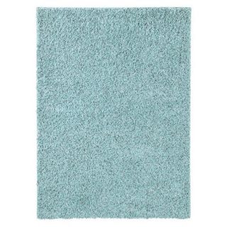 Room Essentials Shag Accent Rug   Turquoise (4x56)