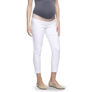 Liz Lange for Target Maternity Under Belly Skinny Pants   White XXL