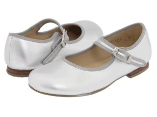 Elephantito Mj W/ Piping Girls Shoes (Silver)