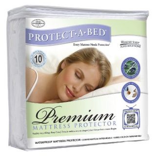 Protect A Bed Premium Fitted Sheet Style Mattress Protector   California King