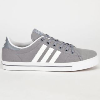 Adicourt Stripes Mens Shoes Grey/Running White/Grey In Sizes 8, 8.5, 10,
