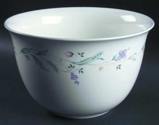 Pfaltzgraff April  Round Great Bowl, Fine China Dinnerware   Stoneware, Floral O