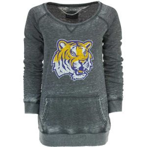 LSU Tigers NCAA Gear Burnout Flare Crew