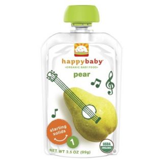 Happy Baby Organic Baby Food Stage 1   Pear (8 Pack)