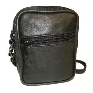 Hollywood Tag Lambskin Anti theft Leather Side Bag