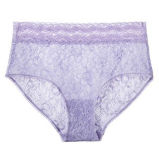 Gilligan & OMalley Womens All Over Lace Brief   Lavender L