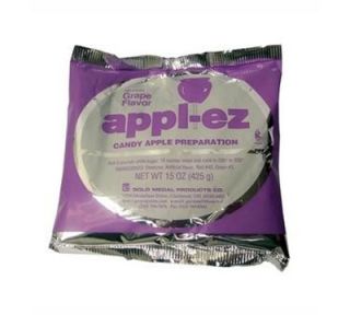 Gold Medal 15 oz Appl Ez Candy Apple Mix, Grape, 15/Case