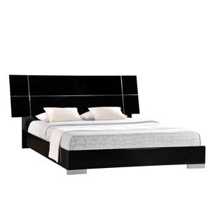 Global Furniture Usa Hailey Black King Bed Black Size King