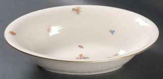 Pickard Floral Chintz 9 Oval Vegetable Bowl, Fine China Dinnerware   Small Flor
