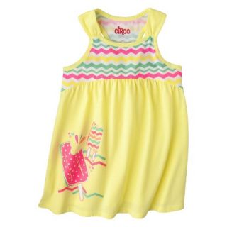 Circo Infant Toddler Girls Popsicle Sun Dress   Yellow 3T
