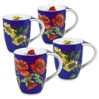 Konitz Flower Mugs (set Of 4)