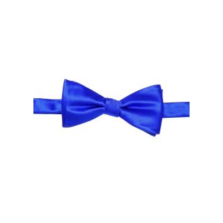 Stafford Jewel Tone Bow Tie, Blue, Mens