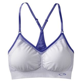 C9 by Champion Womens Seamless Bra With Removable Pads   Amparo Blue XXL