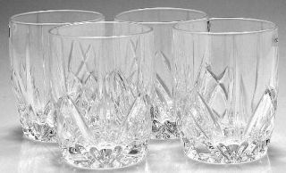 Waterford Brookside Set of 4 Oversized Double Old Fashioned   Marquis Collection