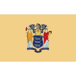 New Jersey State Flag   4 x 6