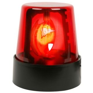 7 Red Police Beacon Light