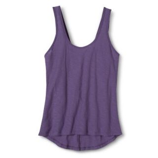 C9 by Champion Womens Short Sleeve V Back Yoga Tank   Huckle Berry Purple M