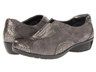 Bella Vita Sigma Womens Slip on Shoes (Gray)