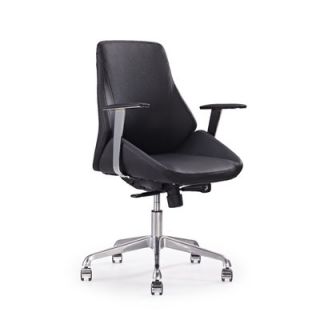 Whiteline Imports Natasha Low Back Office Chair OC 1173P BLK / OC 1173P WHT C