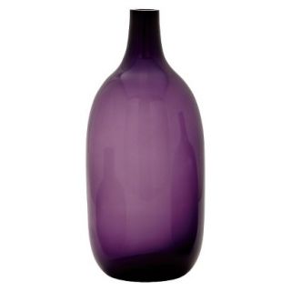 Bolo Glass Vase   Purple 14.5 by Torre & Tagus