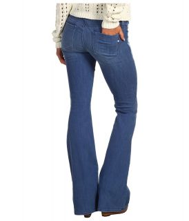 Genetic Denim The Shelby Patch Pocket Flare in Tumble Womens Jeans (Blue)
