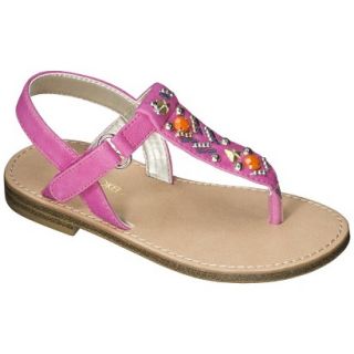 Toddler Girls Cherokee Jolanda Thong Sandals   Pink 6