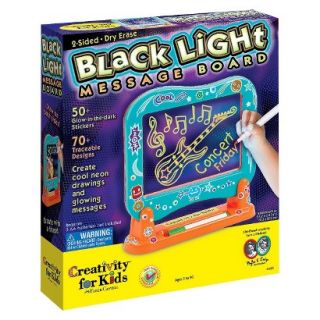 Creativity for Kids Black Light Message Board