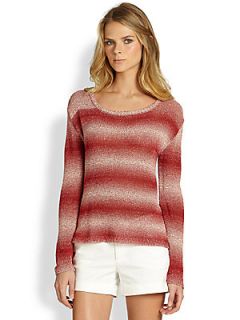 Alice + Olivia Ethan Ombre Sweater   Red