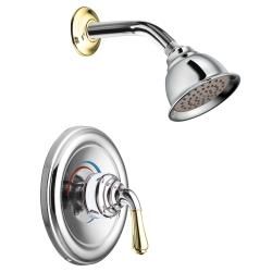 Moen Chrome/ Polished Brass Moentrol Shower Head