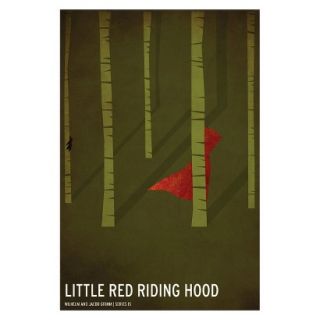 Red Riding Hood Unframed Wall Canvas