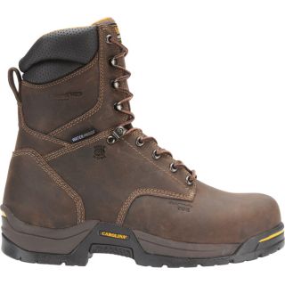 Carolina 8 Inch Waterproof Insulated Safety Toe EH Work Boot   Gaucho, Size 13