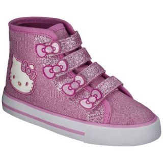 Toddler Girls Hello Kitty High Top Sneaker   Pink 5