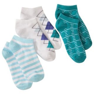 Merona Womens 3 Pack Low Cut Socks   Assorted Colors/Patterns One Size Fits