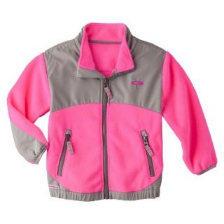 C9 by Champion Infant Toddler Girls Everyday Fleece Jacket   Pink 5T