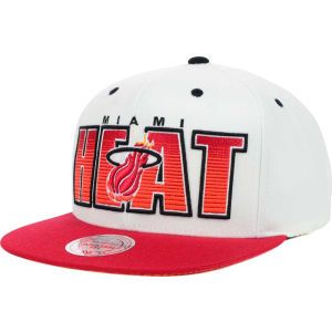 Miami Heat Mitchell and Ness NBA Home Stand Snapback Cap