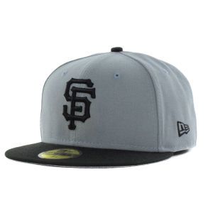 San Francisco Giants New Era MLB FC Gray Black 59FIFTY Cap