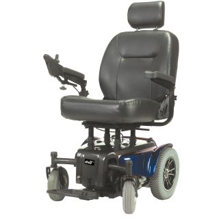 Medalist Heavy Duty Blue Power Wheelchair