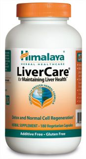 Himalaya Herbal Healthcare   LiverCare for Maintaining Liver Health   180 Vegetarian Capsules