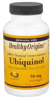 Healthy Origins   Ubiquinol Kaneka QH 50 mg.   150 Softgels
