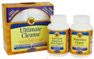 Natures Secret   Ultimate Cleanse Program   Multi Herb 120 Tablets & Multi Fiber 120 Tablets   240 Tablet(s)