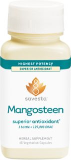 Savesta   Mangosteen Superior Antioxidant Highest Potency Triple Standardized   60 Vegetarian Capsules