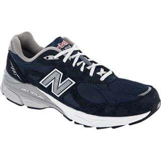 New Balance 990v3 New Balance Mens Running Shoes Navy